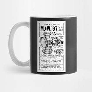 Vintage cycle lamp Mug